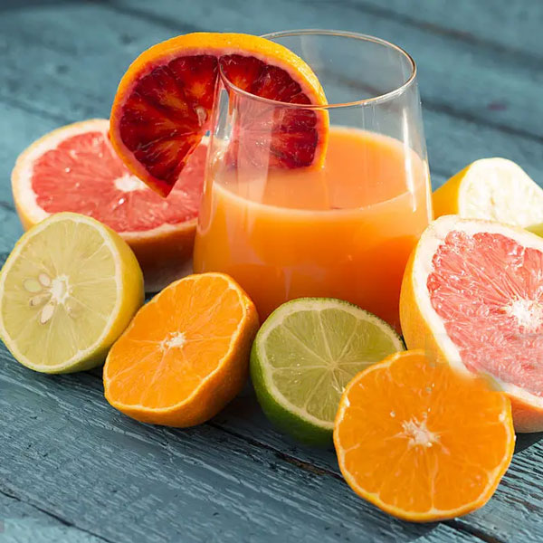 Citrus Juice Blend with Fresh Citrus Fruits - Amano's Enzymes for Sweeter, Cleaner Flavor