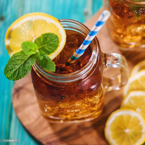 Iced Tea Refreshment - Amano's Patented Enzymes Enhancing Clarity, Aroma, and Flavor